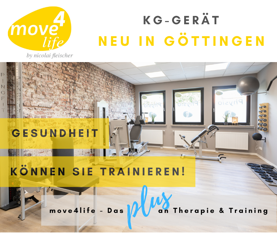 KGG move4life Physiotherapie Göttingen - KG-Gerät